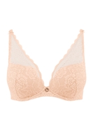 Aubade Triangel-BH, Schalenform, Damen, 75C, beige 