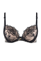 Aubade Push-Up-BH, Damen, 75C, mehrfarbig 