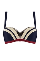 Marlies Dekkers Plunge Balconette Bikini-Oberteil B-C, Damen, 75B, blau 