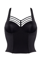 Marlies Dekkers A-Plunge Balconette Korsett, Damen, 70C, schwarz 