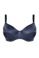Ulla Bügel-BH, gemoldet, Damen, 100G, blau 