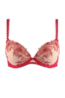Aubade Push-Up-BH, Damen, 75B, mehrfarbig 
