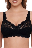 Susa BH ohne Bügel, Damen, 75E, schwarz 