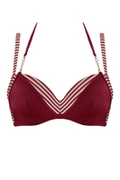 Marlies Dekkers Push-Up-Bikini-Oberteil, Damen, 70C, rot 