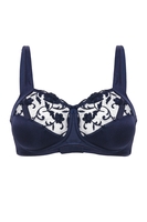Felina BH ohne Bügel, Damen, 75A, blau 