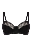 Conturelle Bügel-BH, Damen, 70G, schwarz 