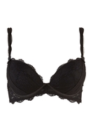 Aubade Push-Up-BH, Damen, 70D, schwarz 
