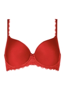 Mey Damenwäsche Spacer-BH, Vollschale, Damen, 75C, rot 