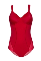 Susa Body mit Schalen, Damen, 80B, rot 