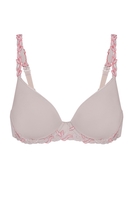Simone Perele Bügel-BH, gemoldet, Damen, 80C, silber 