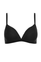 Lisca Triangel Foamcup BH ohne Bügel, Damen, 70A, schwarz 
