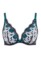 Aubade High Apex Triangel-BH, Damen, 65E, mehrfarbig 