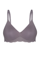 Susa BH ohne Bügel, gemoldet, Damen, 75A, violett 