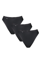 Sloggi Tai-Slip, 3er-Pack, Damen, Größe 48, schwarz 