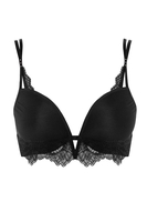 Lisca Push-Up-BH, Damen, 80A, schwarz 