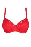 PrimaDonna Bügel-BH, Vollschale - twist, Damen, 75H, rot 