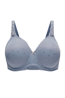 Felina Bügel-BH, gemoldet, Damen, 75F, blau 