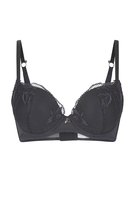 LingaDore Gel Push-Up-BH, Damen, 75C, schwarz 