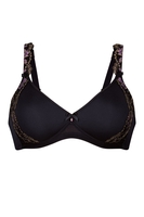 Rosa Faia Spacer-BH ohne Bügel, Damen, 70F, schwarz 