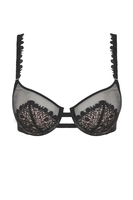 Marie Jo Bügel-BH, Vollschale, Damen, 75D, schwarz 
