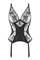 Aubade Corsage, Damen, 80B, schwarz 