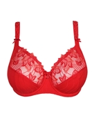 PrimaDonna Bügel-BH, Vollschale Cup I-K, Damen, 90J, rot 
